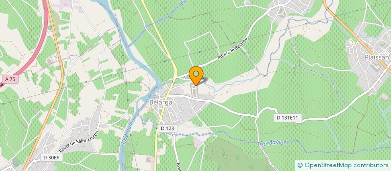 localisation de l'entreprise MADAME NANOU RAKOTONDRABEARANA  BELARGA