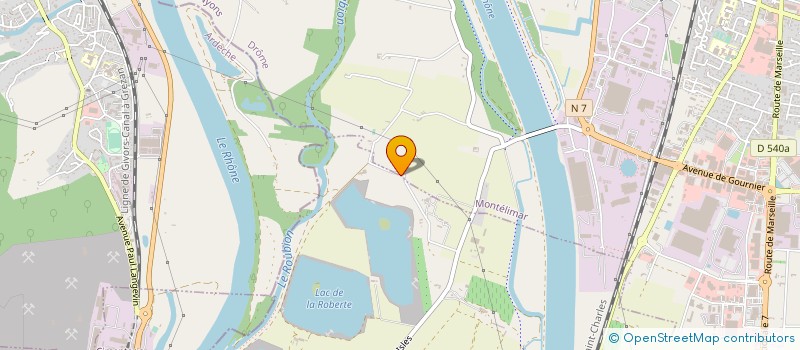 localisation de l'entreprise MADAME NANOUK BOEREKAMP  MONTELIMAR