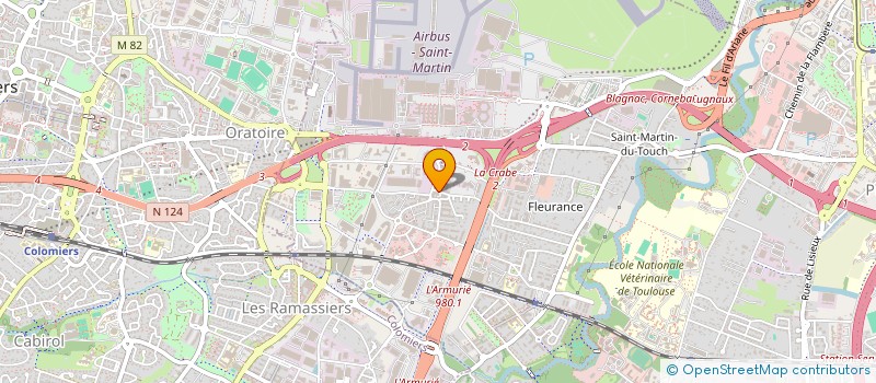 localisation de l'entreprise MADAME NANSIRA KEITA à TOULOUSE