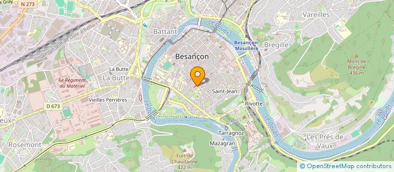 localisation de l'entreprise MADAME NANTA NOVELLO PAGLIANTI à BESANCON