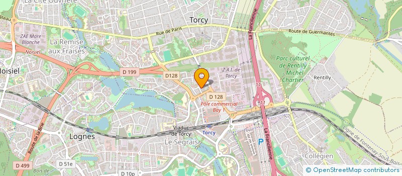 localisation de l'entreprise MADAME NANTENAINA RAJAOHARIMANANA  TORCY