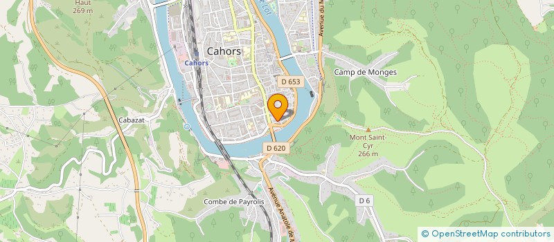 localisation de l'entreprise MADAME NANTENAINA VERONIQUE  CAHORS