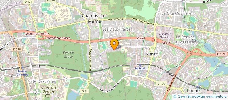 localisation de l'entreprise MADAME NANZATA CHERIRE KONE  CHAMPS-SUR-MARNE