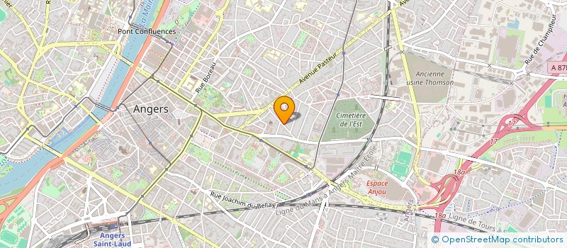 localisation de l'entreprise MADAME NANZIFATH AKINHOLA à ANGERS