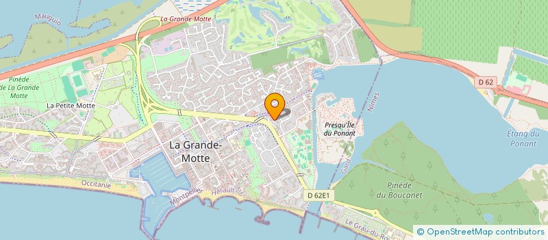 localisation de l'entreprise MADAME NAOEL TAVARES DE ALMEIDA COITO  LA GRANDE-MOTTE