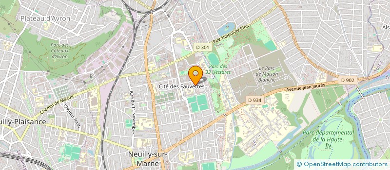 localisation de l'entreprise MADAME NAOID SAID  NEUILLY-SUR-MARNE