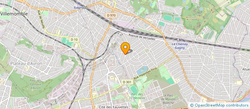 localisation de l'entreprise MADAME NAOIL KARROUM  GAGNY