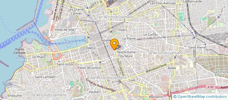 localisation de l'entreprise MADAME NAOIL SLIMANI à MARSEILLE
