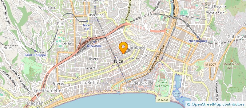 localisation de l'entreprise MADAME NAOILE BENHIZIA à NICE