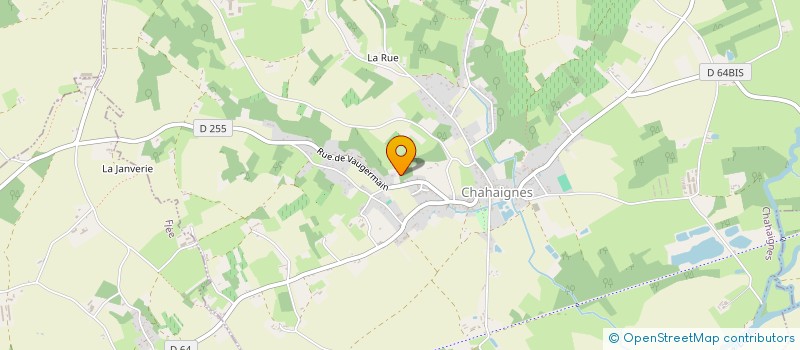 localisation de l'entreprise MADAME NAOKO MATSUMOTO  CHAHAIGNES