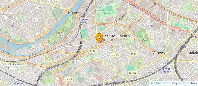 localisation de l'entreprise MADAME NAOKO NOMURA à ISSY LES MOULINEAUX
