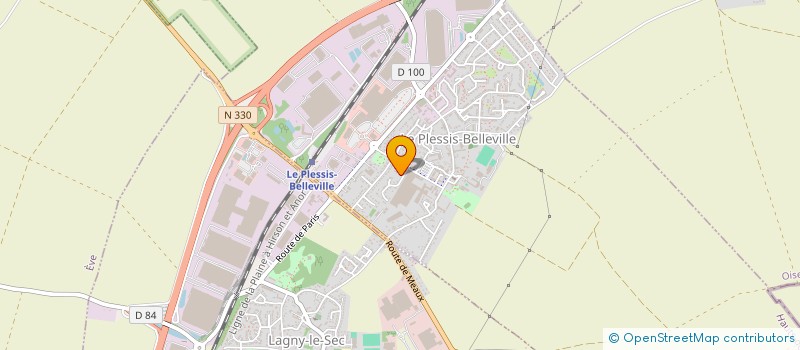 localisation de l'entreprise MADAME NAOMI AMACIN  LE PLESSIS-BELLEVILLE