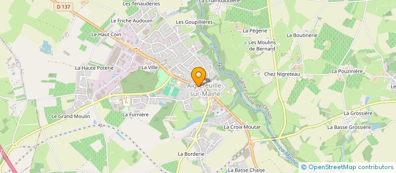 localisation de l'entreprise MADAME NAOMI ARBERT  AIGREFEUILLE-SUR-MAINE