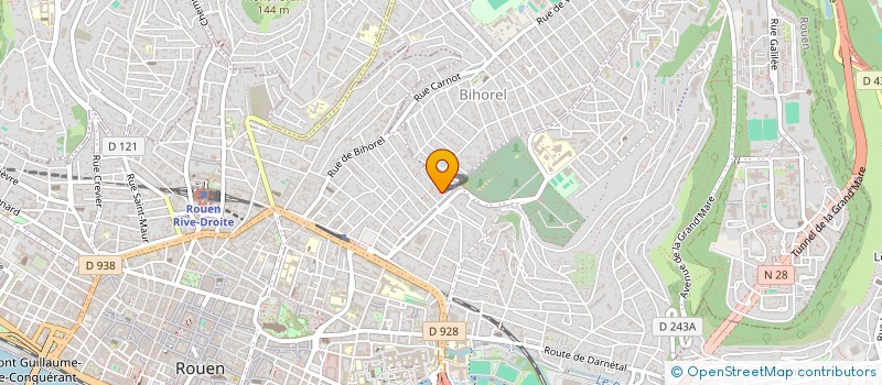 localisation de l'entreprise MADAME NAOMI BABA à ROUEN