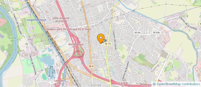 localisation de l'entreprise MADAME NAOMI BEHANZIN  TOULOUSE