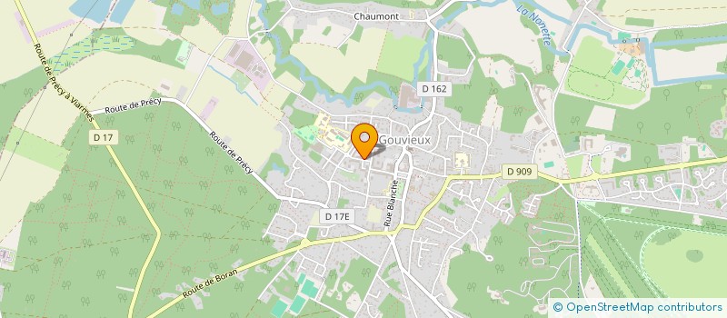 localisation de l'entreprise MADAME NAOMI BEN BENNACEUR  GOUVIEUX