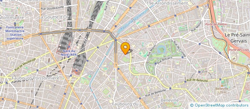 localisation de l'entreprise MADAME NAOMI BERSILLON  PARIS