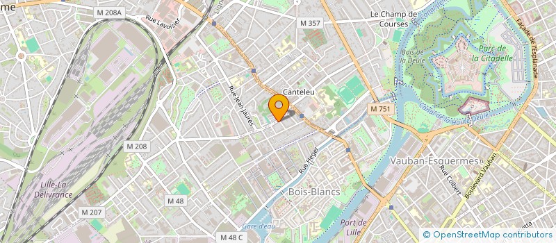 localisation de l'entreprise MADAME NAOMI CATIEAU  LILLE