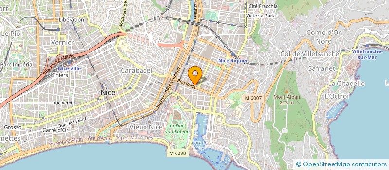 localisation de l'entreprise MADAME NAOMI CHAIX-EICHEL à NICE