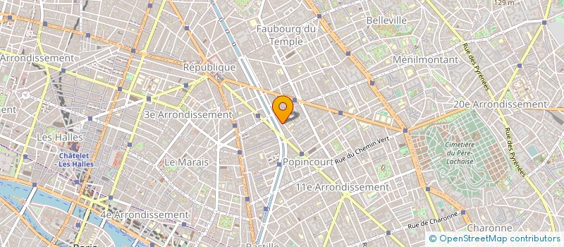 localisation de l'entreprise MADAME NAOMI COHEN  PARIS