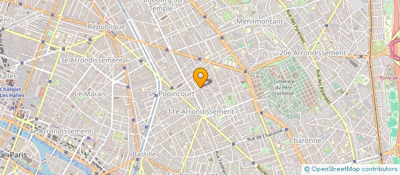 localisation de l'entreprise MADAME NAOMI COURAU  PARIS