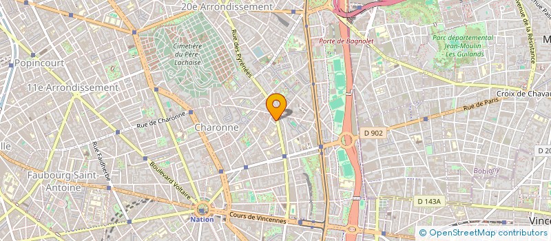 localisation de l'entreprise MADAME NAOMI DAFFE  PARIS