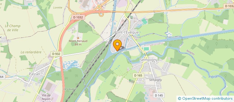 localisation de l'entreprise MADAME NAOMI DE PRINS  PONT-L'EVEQUE