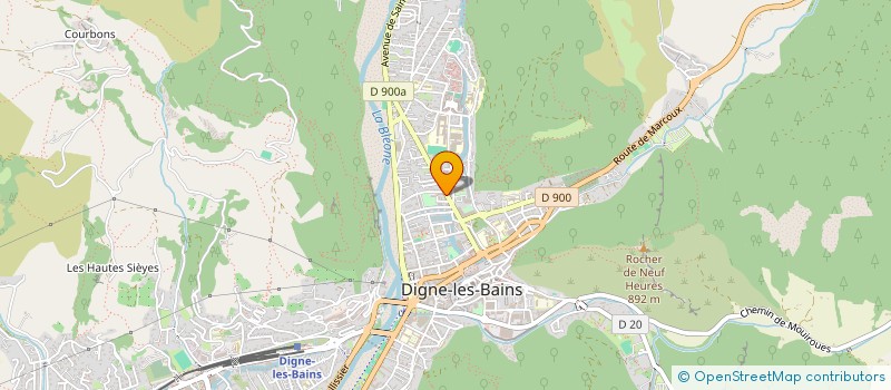localisation de l'entreprise MADAME NAOMI DEROUICHE à DIGNE-LES-BAINS