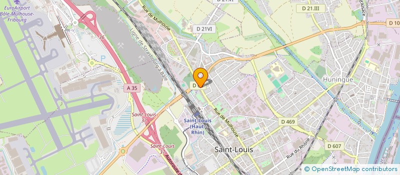 localisation de l'entreprise MADAME NAOMI DUMAS  COLMAR