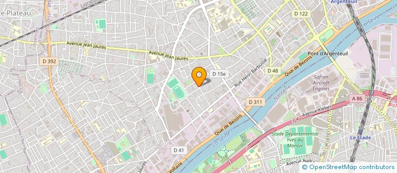 localisation de l'entreprise MADAME NAOMI FAITH ODIHI  ARGENTEUIL