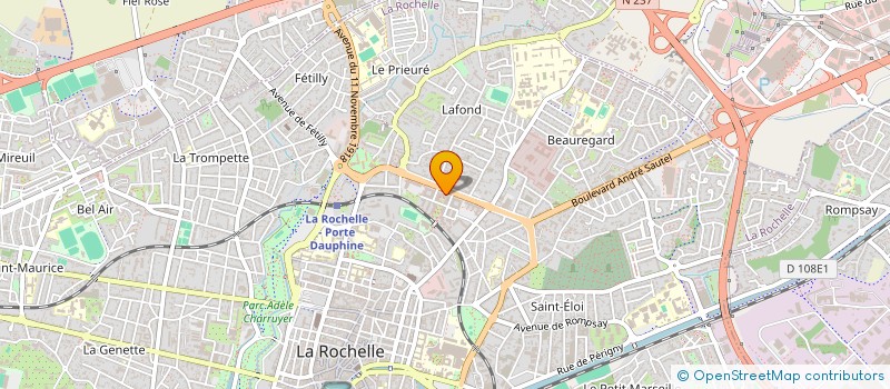 localisation de l'entreprise MADAME NAOMI FAYE  LA ROCHELLE