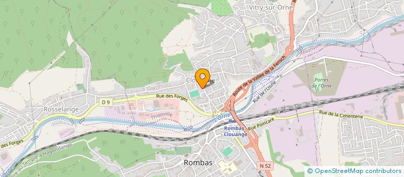 localisation de l'entreprise MADAME NAOMI GENTILE  CLOUANGE