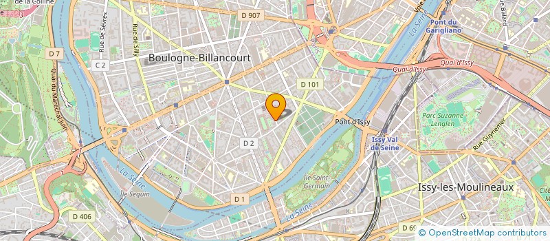 localisation de l'entreprise MADAME NAOMI HERNANDEZ DENYER à BOULOGNE BILLANCOURT