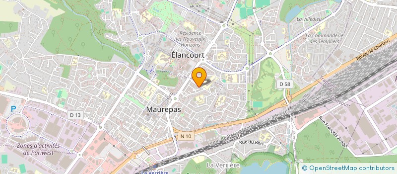 localisation de l'entreprise MADAME NAOMI HOLZEM  MAUREPAS