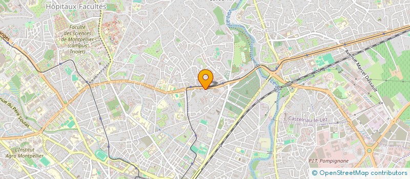localisation de l'entreprise MADAME NAOMI JACQUIN à MONTPELLIER