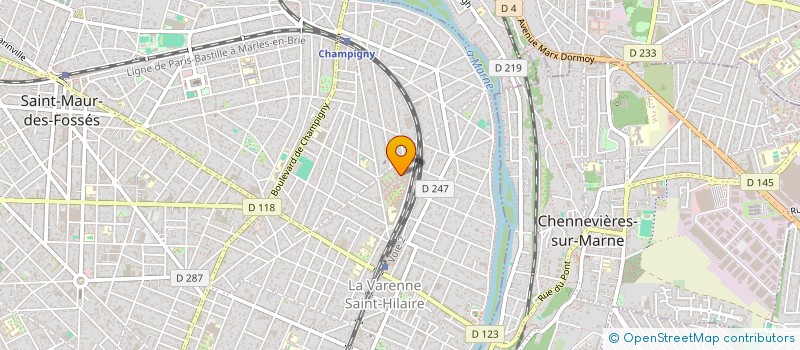 localisation de l'entreprise MADAME NAOMI JOURNO à SAINT-MAUR-DES-FOSSES