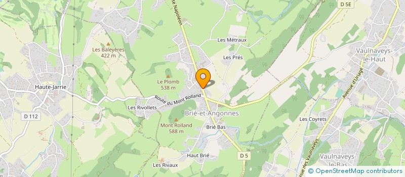 localisation de l'entreprise MADAME NAOMI JUSSI  BRIE-ET-ANGONNES