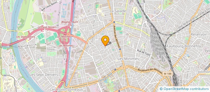 localisation de l'entreprise MADAME NAOMI MAHMOUDI à TOULOUSE