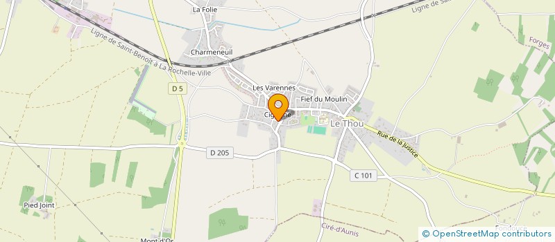 localisation de l'entreprise MADAME NAOMI MANOKA MAMPUYA  LE THOU