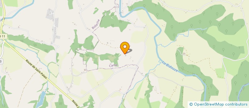 localisation de l'entreprise MADAME NAOMI MAS  CAME