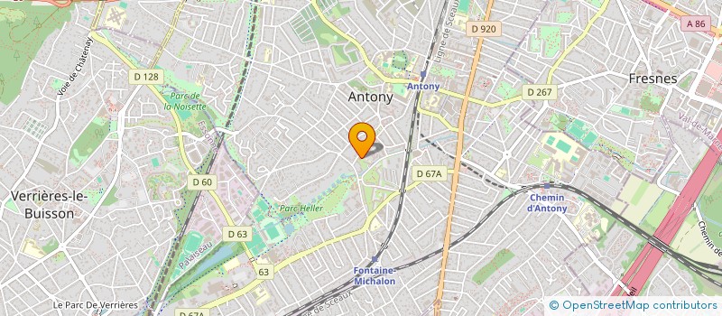 localisation de l'entreprise MADAME NAOMI NAFRE à ANTONY