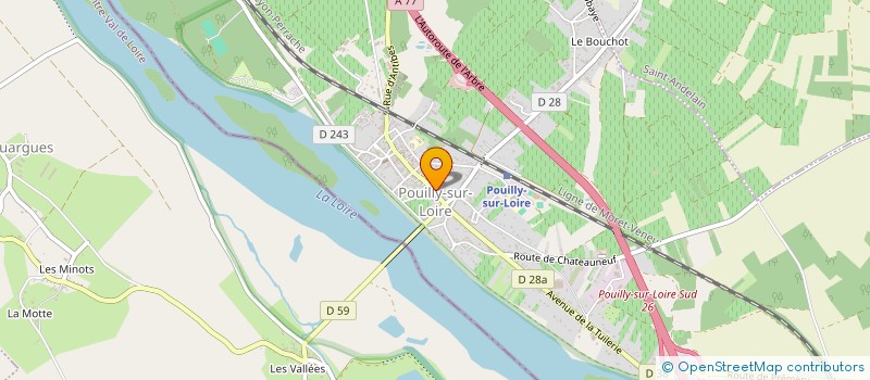 localisation de l'entreprise MADAME NAOMI NORBERG à POUILLY-SUR-LOIRE