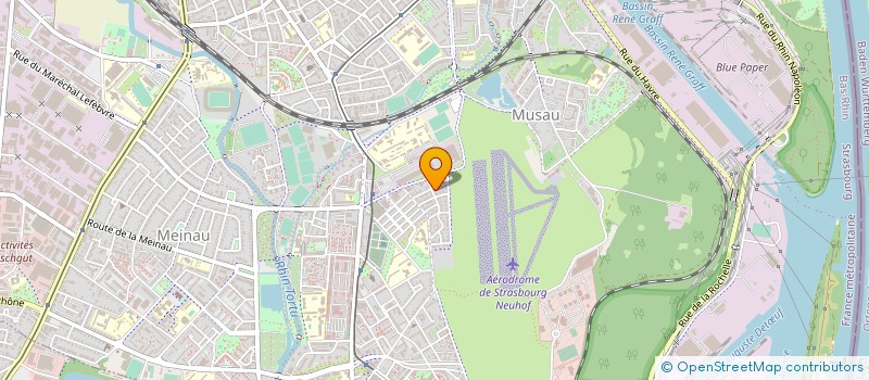 localisation de l'entreprise MADAME NAOMI PANISSOD  STRASBOURG