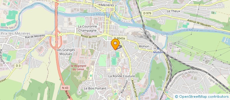 localisation de l'entreprise MADAME NAOMI PARIS  CHARLEVILLE-MEZIERES