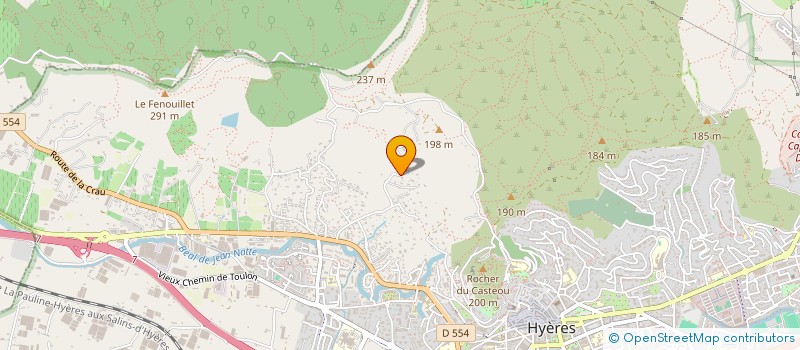 localisation de l'entreprise MADAME NAOMI ROBERT  HYERES