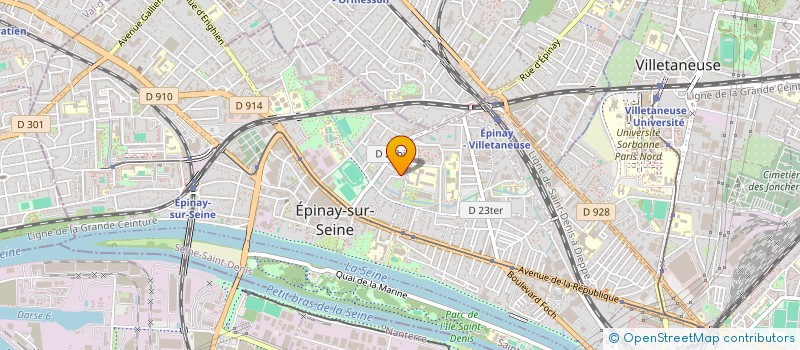 localisation de l'entreprise MADAME NAOMI SADOUN à EPINAY-SUR-SEINE