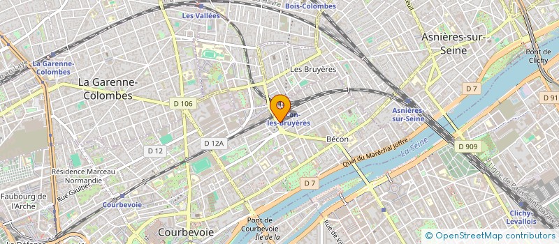 localisation de l'entreprise MADAME NAOMI TAM à COURBEVOIE