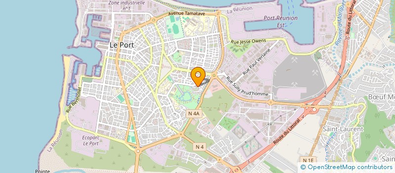 localisation de l'entreprise MADAME NAOMI VOKA  LE PORT