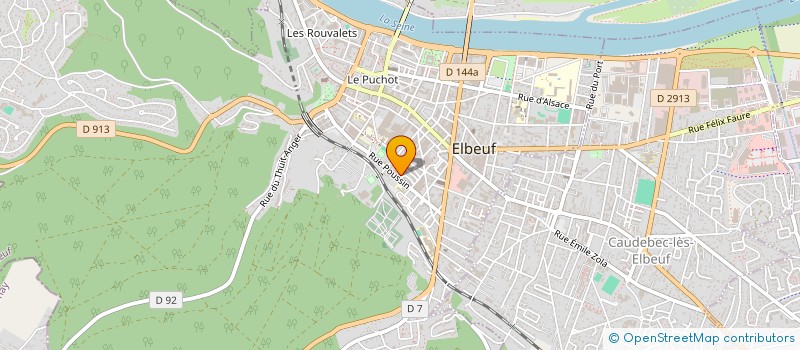 localisation de l'entreprise MADAME NAOMIE ALBIOL  ELBEUF