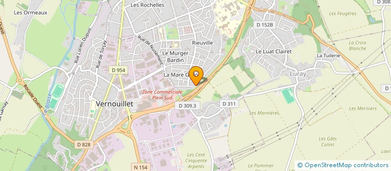 localisation de l'entreprise MADAME NAOMIE BIYELA TONDO à DREUX